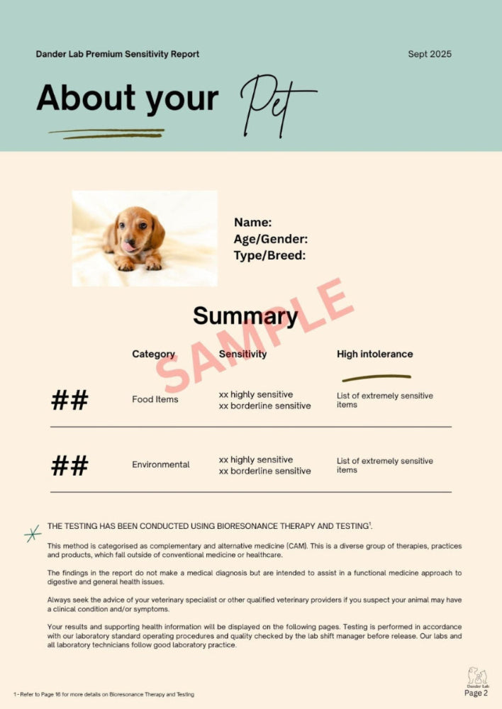 [Hardcopy] 470 Premium Sensitivity Report