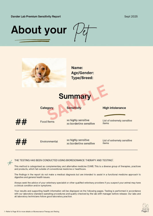 [Hardcopy] 470 Premium Sensitivity Report