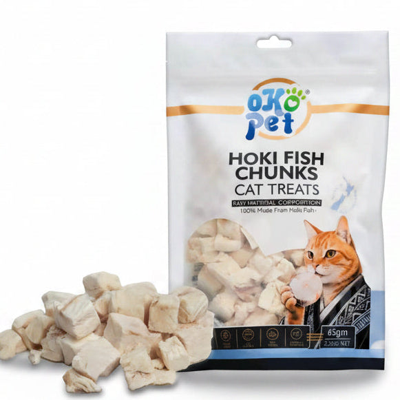 Hoki Fish Chunks [65g]